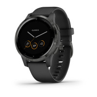 Годинник Garmin vivoactive 4S Black/Slate 