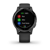 Годинник Garmin vivoactive 4S Black/Slate 