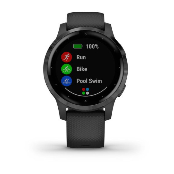 Годинник Garmin vivoactive 4S Black/Slate 