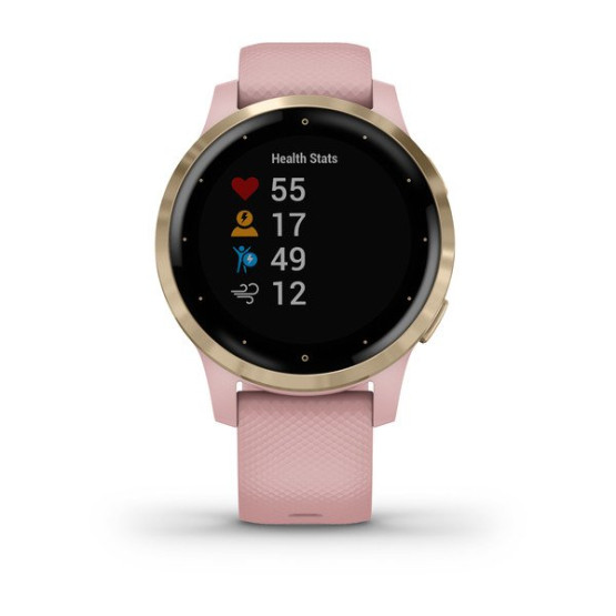 Годинник Garmin vivoactive 4S Dust Rose/Light Gold 