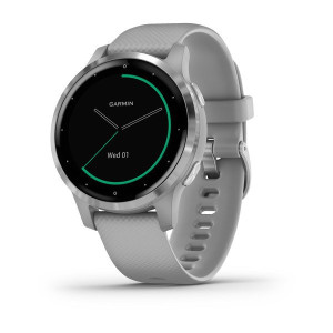 Годинник Garmin vivoactive 4S Powder Gray/Silver 