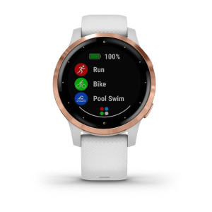 Годинник Garmin vivoactive 4S White/Rose Gold 
