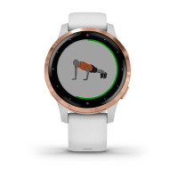 Годинник Garmin vivoactive 4S White/Rose Gold 