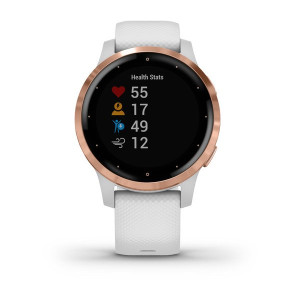 Годинник Garmin vivoactive 4S White/Rose Gold 