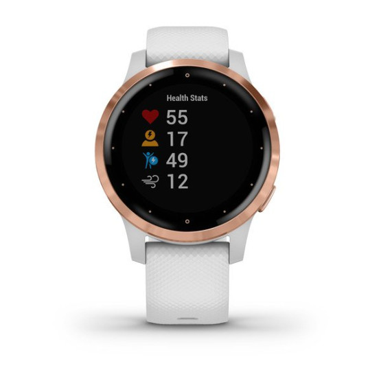 Годинник Garmin vivoactive 4S White/Rose Gold 