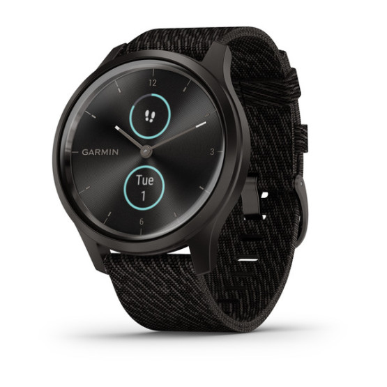 Garmin vivomove Style Gunmetal-Dark Gray Fabric