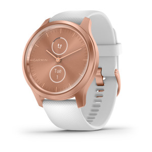 Годинник Garmin vivomove Style Rose Gold-White Silicone