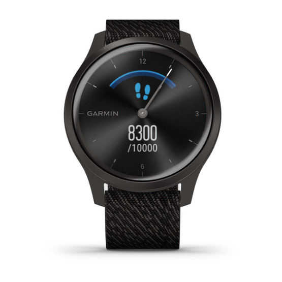 Garmin vivomove Style Gunmetal-Dark Gray Fabric