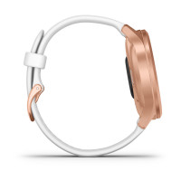 Годинник Garmin vivomove Style Rose Gold-White Silicone
