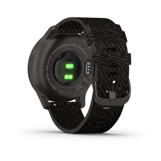 Garmin vivomove Style Gunmetal-Dark Gray Fabric