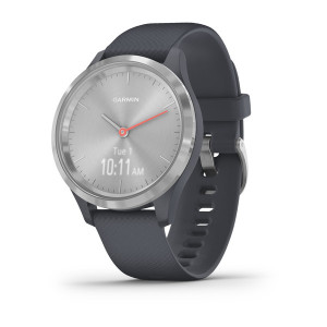 Годинник Garmin vivomove 3S Sport Silver-Blue Silicone