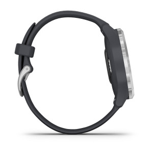 Годинник Garmin vivomove 3S Sport Silver-Blue Silicone