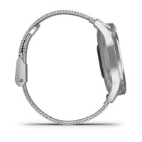 Годинник Garmin vivomove Luxe Premium Silver-Black Milanese