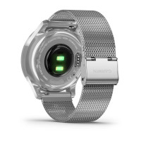 Годинник Garmin vivomove Luxe Premium Silver-Black Milanese
