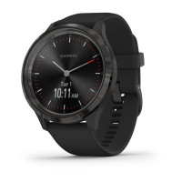 Часы Garmin vivomove 3, Slate, Black, Silicone