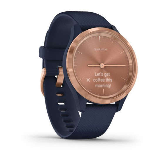 Годинник Garmin vivomove 3S Sport Blue-Gold Silicone