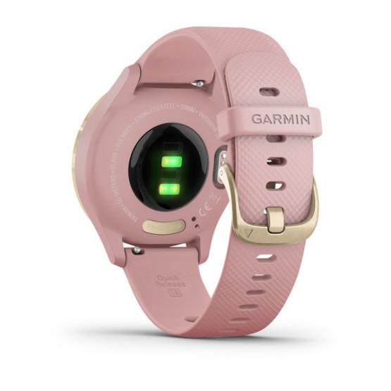Годинник Garmin vivomove 3S Sport Champagne-Rose Silicone