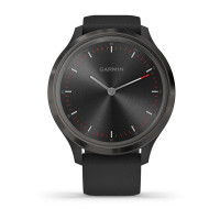 Часы Garmin vivomove 3, Slate, Black, Silicone