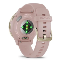 Смарт-годинник Garmin Venu 3S Soft Gold Stainless Steel Bezel with Dust Rose Case and Silicone Band