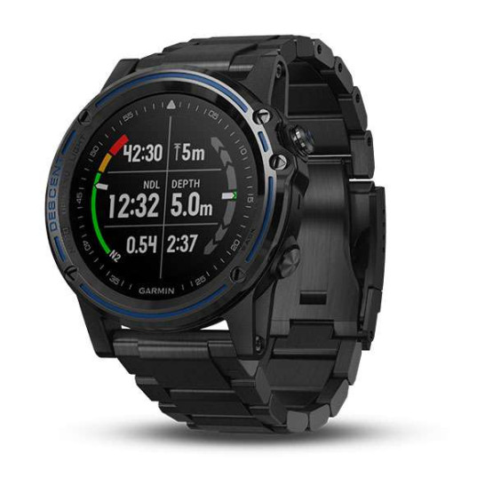 Годинник для дайвінга Garmin Descent Mk1 Carbon Gray with DLC Titanium band