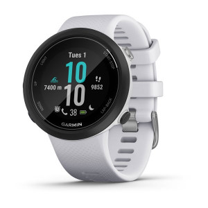 Смарт-годинник Garmin Swim 2 з силіконовим ремінцем білого кольору
