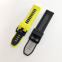 Ремінець для Garmin Forerunner 965 22mm чорний білий жовтий червоний копія