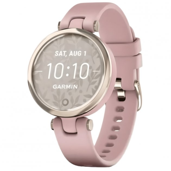 Garmin Lily Cream Gold Dust Rose Silicone