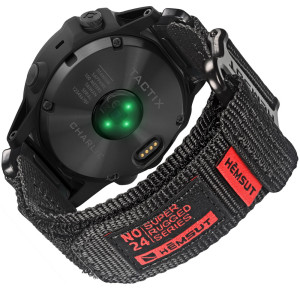 Ремінець для Garmin HEMSUT 22mm Nylon середній розмір для зап'ястя 185-210мм