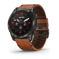 Смарт-годинник Epix Pro Gen 2 Sapphire Edition 51 мм корпус титановий сірий карбон DLC з каштановим шкіряним ремінцем