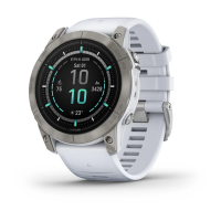 Смарт-годинник Epix Pro Gen 2 Sapphire Edition 51 мм корпус титановий з білим ремінцем