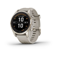 Смарт-часы Garmin Fenix 7S Pro – Sapphire Solar Edition Soft Gold with Light Sand Band