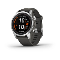 Смарт-часы Garmin Fenix 7S Pro – Solar Edition Silver with Graphite Band