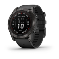 Смарт-часы Garmin Fenix 7X Pro – Sapphire Solar Edition Carbon Gray DLC Titanium with Black Band