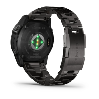 Смарт-часы Garmin Fenix 7X Pro – Sapphire Solar Carbon Gray DLC Titanium with Vented Titanium Bracelet