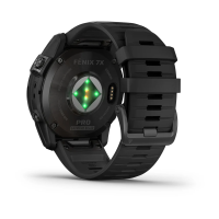 Смарт-часы Garmin Fenix 7X Pro – Sapphire Solar Edition Carbon Gray DLC Titanium with Black Band