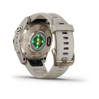 Смарт-часы Garmin Fenix 7S Pro – Sapphire Solar Edition Soft Gold with Light Sand Band
