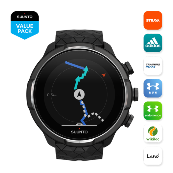 Годинник SUUNTO 9 BARO TITANIUM