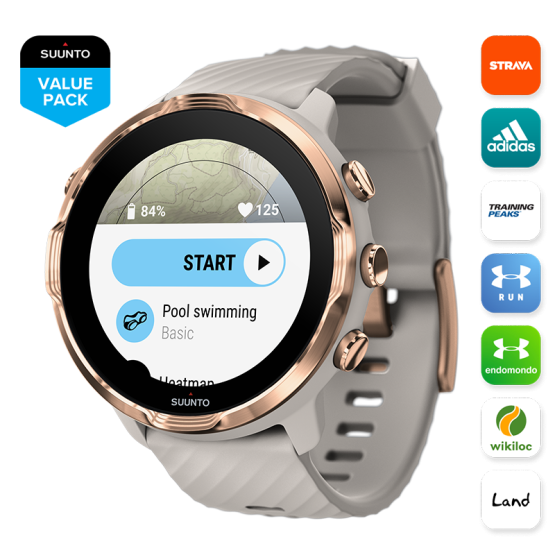 Годинник SUUNTO 7 SANDSTONE ROSEGOLD