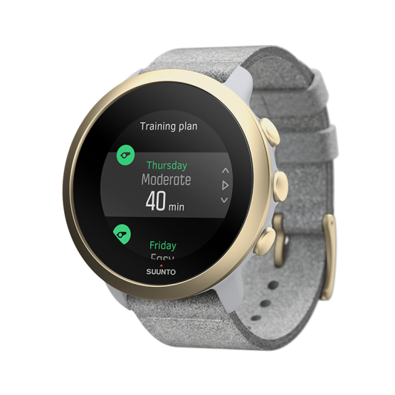 Годинник SUUNTO 3 PEBBLE WHITE LIGHT GOLD