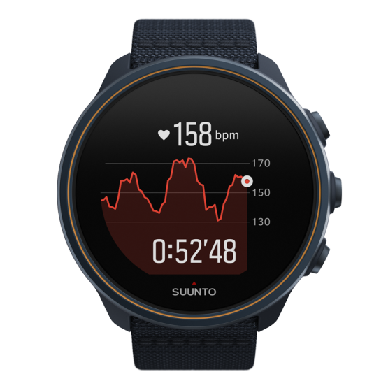 Годинник SUUNTO 9 G1 BARO GRANITE BLUE TITANIUM Годинник SUUNTO 9 G1 BARO GRANITE BLUE TITANIUM