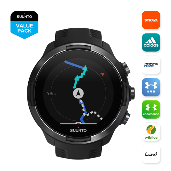 Годинник SUUNTO 9 BARO BLACK