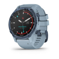 Годинник для дайвінгу Descent Mk2S Mineral Blue with Sea Foam Silicone Band