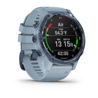 Годинник для дайвінгу Descent Mk2S Mineral Blue with Sea Foam Silicone Band