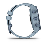 Годинник для дайвінгу Descent Mk2S Mineral Blue with Sea Foam Silicone Band