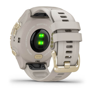 Годинник для дайвінгу Garmin Descent Mk2S Light Gold with Light Sand Silicone Band
