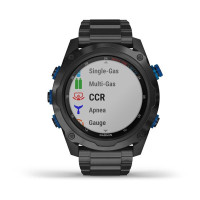 Годинник для дайвінгу Garmin Descent Mk2i / Descent T1 Bundle Titanium carbon gray DLC with DLC titanium band