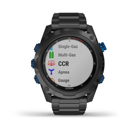 Годинник для дайвінгу Garmin Descent Mk2i / Descent T1 Bundle Titanium carbon gray DLC with DLC titanium band