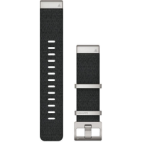 Ремінець Garmin MARQ, QuickFit 22m, Jacquard Weave Nylon Strap, Black