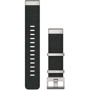 Ремінець Garmin MARQ, QuickFit 22m, Jacquard Weave Nylon Strap, Black