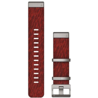 Ремінець Garmin MARQ, QuickFit 22m, Jacquard Weave Nylon Strap, Red Bands for Smart watches